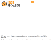 Tablet Screenshot of freshmechanism.com